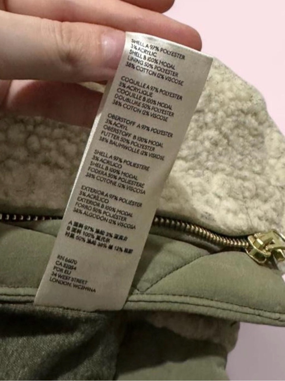 Free People Rivington Sherpa Jacket - Picture 6 of 8
